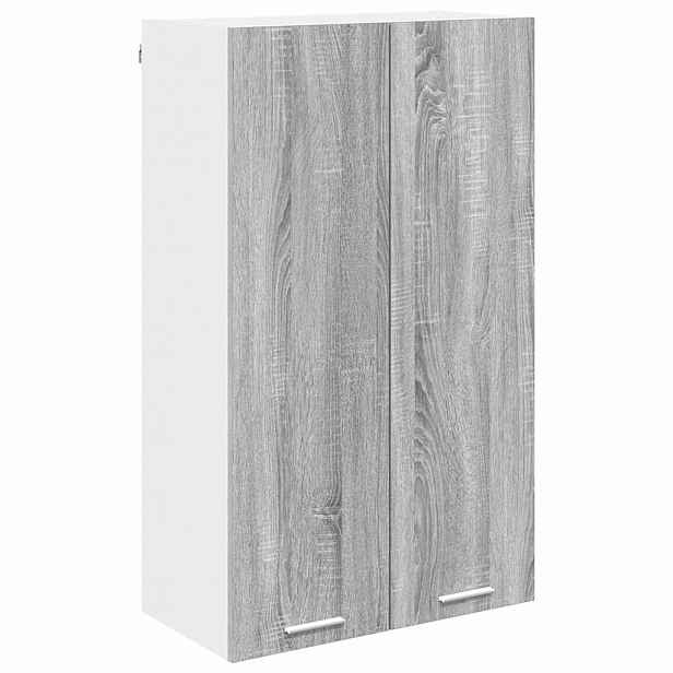 vidaXL Závěsná skříňka Šedá Sonoma 60 x 31 x 100 cm Kompozitní dřevo