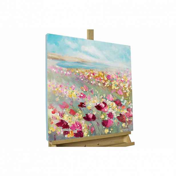 KUNSTLOFT OLEJOMALBA 60/60 cm, Moře a pláž
