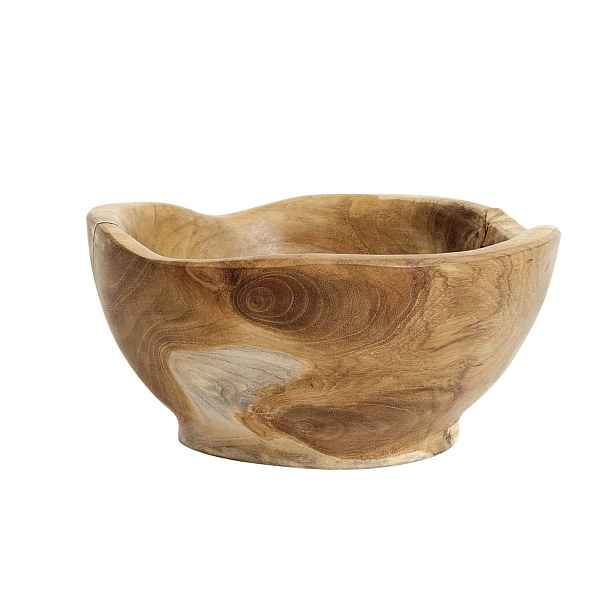 Miska na salát průměr 20 cm Muubs RUSTIC - přírodní