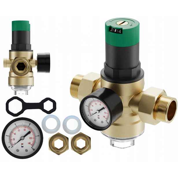 Reduktor tlaku vody Redust 3/4" Ustm filtr manometr