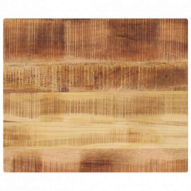 vidaXL Stolní deska 60x50x2,5 cm obdélníková hrubé mangovníkové dřevo