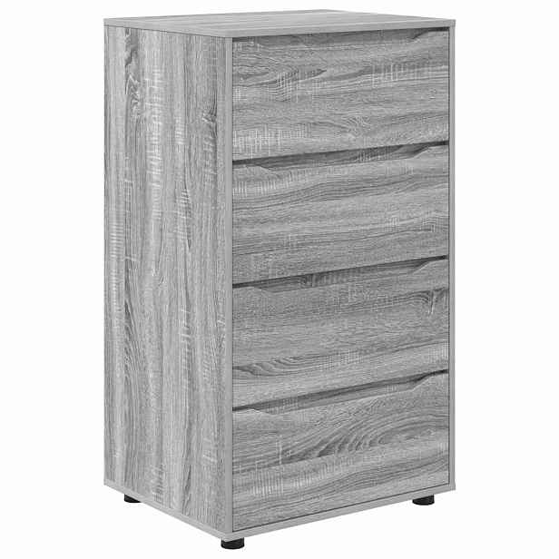 vidaXL Úložné skříně 60 x 48 x 105 cm Kompozitní dřevo Šedá Sonoma