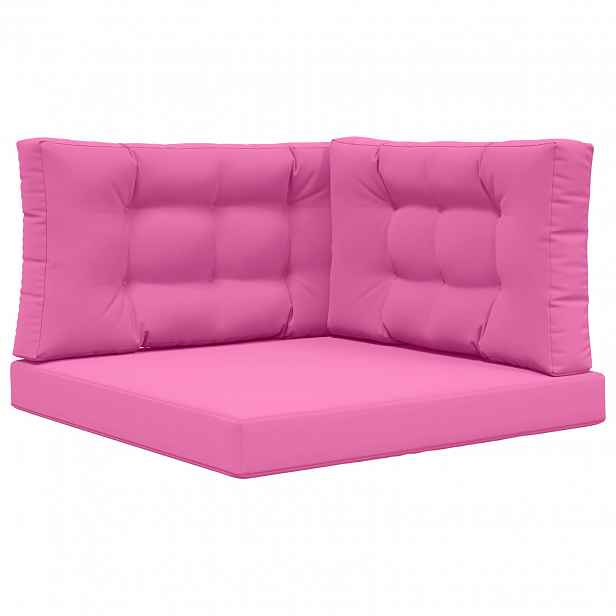 vidaXL Venkovní polštář na pohovku Polyester Růžová 80 x 80 cm