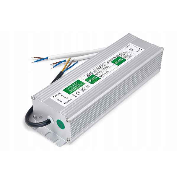 Led zdroj 12V 150W 12.5A IP67 vodotěsný, modulární, hermetický, Slim Led