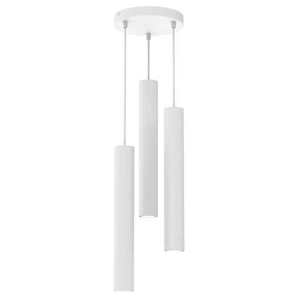 Závěsná lampa Hudson bílá 3xGU10