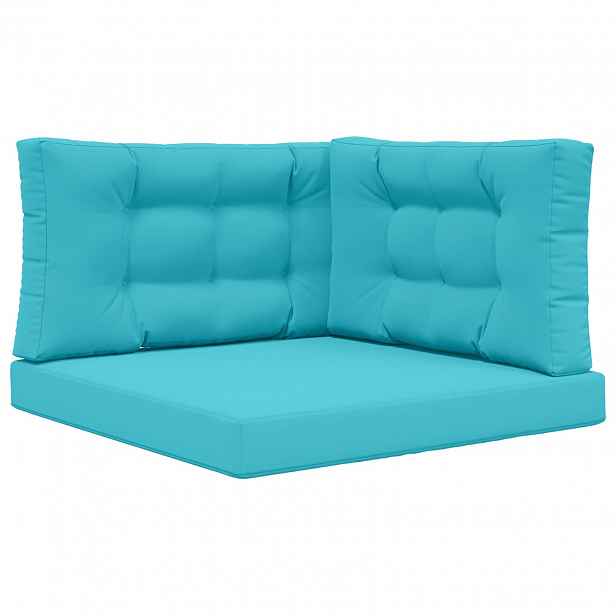 vidaXL Venkovní polštář na pohovku Polyester Tyrkysová 80 x 80 cm