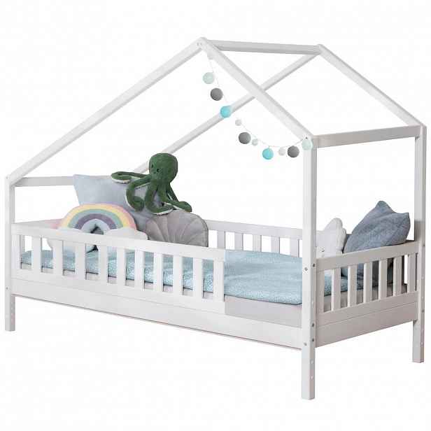 Livetastic DĚTSKÁ POSTEL SE STŘÍŠKOU 100/200 cm,