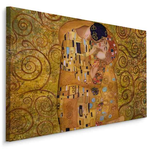 MyBestHome BOX Plátno Gustav Klimt The Kiss Reproduction Varianta: 70x50