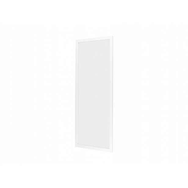 Nástěnné zrcadlo v Mdf rámu, 34 x 94 cm, bílé