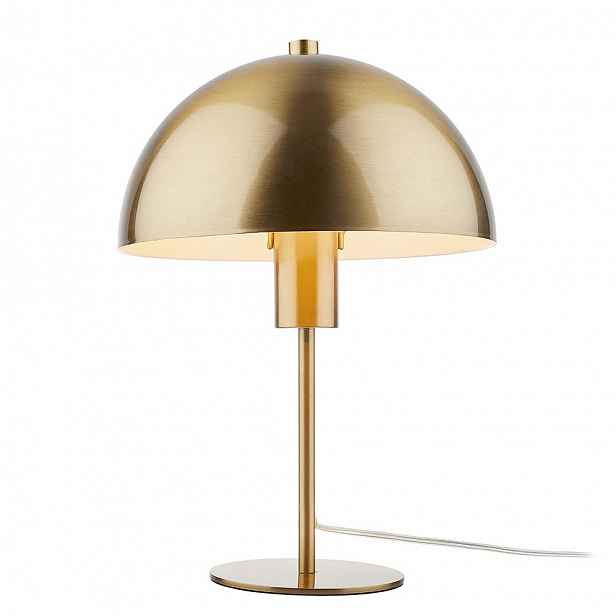 Butlers TOPEE Stolní lampa - zlatá/bílá