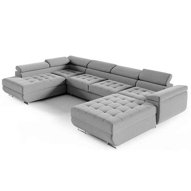 ArtPK Rohová sedací souprava BENJAMIN 275 U XL | levá strana Barva: Monolith 85