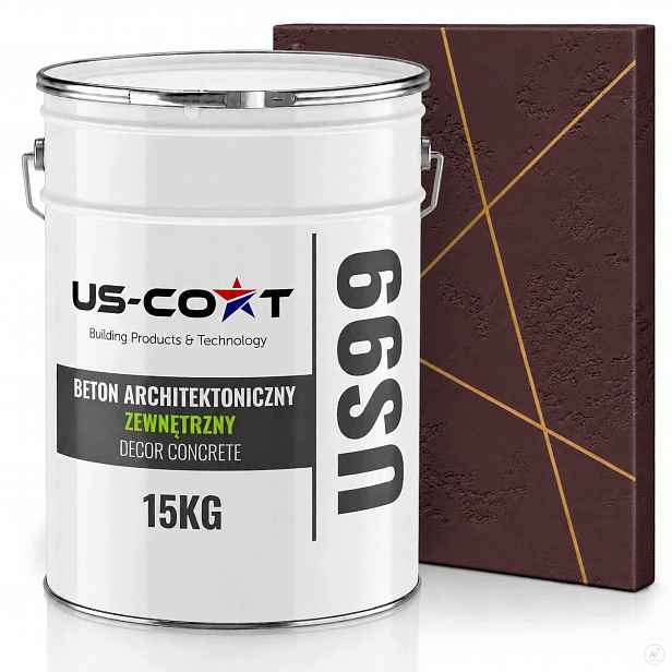 Fasádní Omítka Se Strukturou Betonu 15 Kg Vínová H3110 Hotová Hmota Na Zdivo