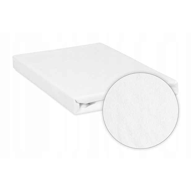 Hygienická podložka 140x200 jersey bílá paropropustná, voděodolná