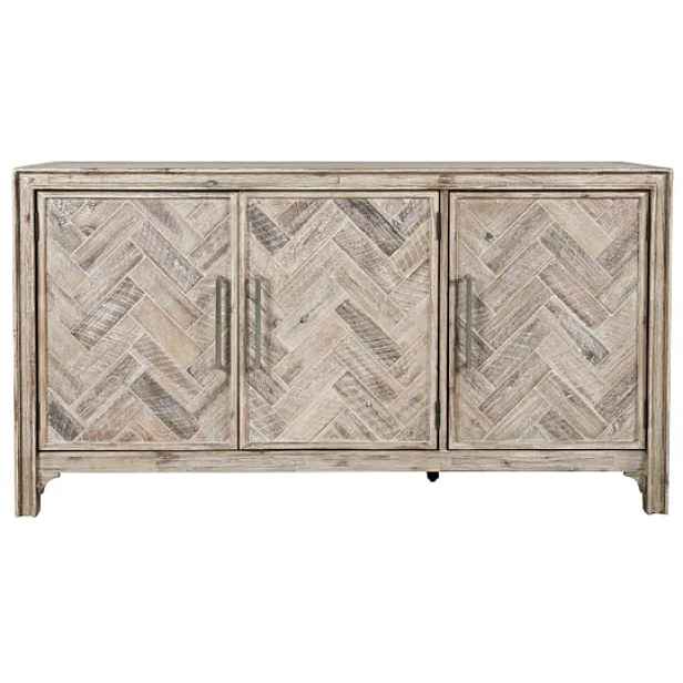 LivinHill Komoda Avola 2156-60 152,5 cm z masivu hnědá