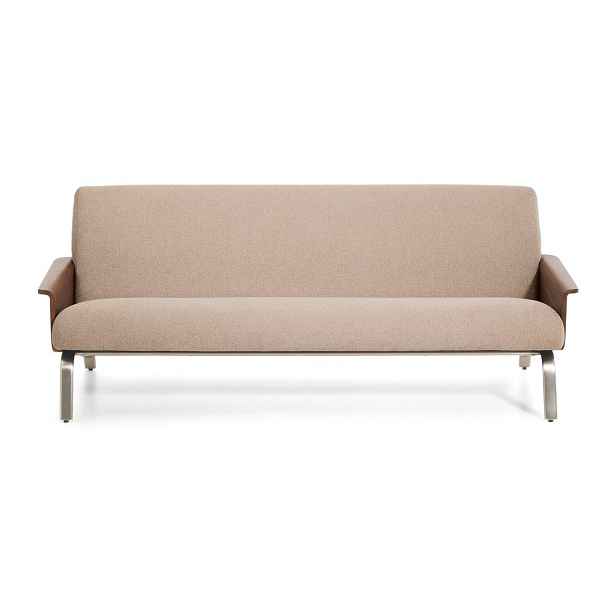 Světle hnědá žinylková pohovka 205 cm Amsen – Kave Home