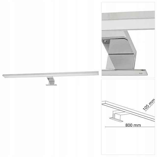 Bílá galerijní lampa Leito klasická 80 cm do předsíně Tk Lighting
