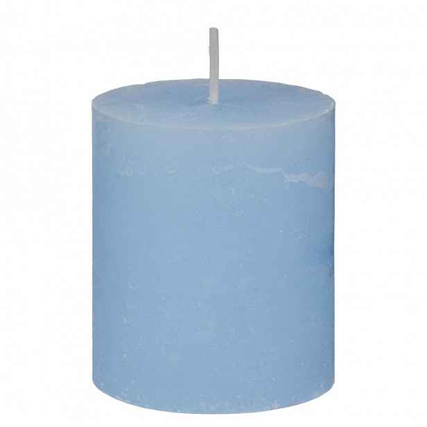 Butlers RUSTIC Svíčka 8 cm - sv. modrá