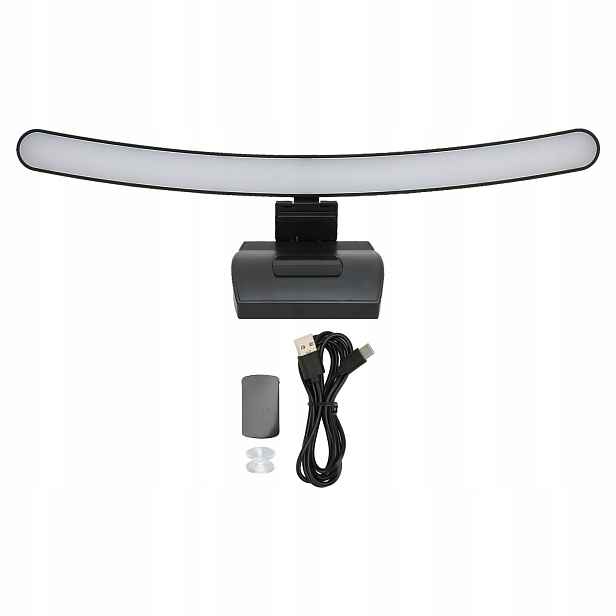 Led Lampa Na Monitor Počítač Stůl Nastavitelná Dotyková 3 Barvy Rgb