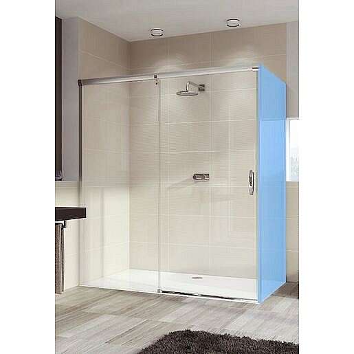 Sprchové dveře 120x200 cm levá Huppe Aura elegance chrom lesklý 401414.092.322.730
