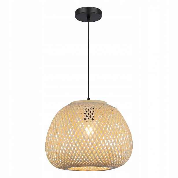 Stropní svítidlo boho Bambusové osvětlení do ložnice E27 Petra Eko-light