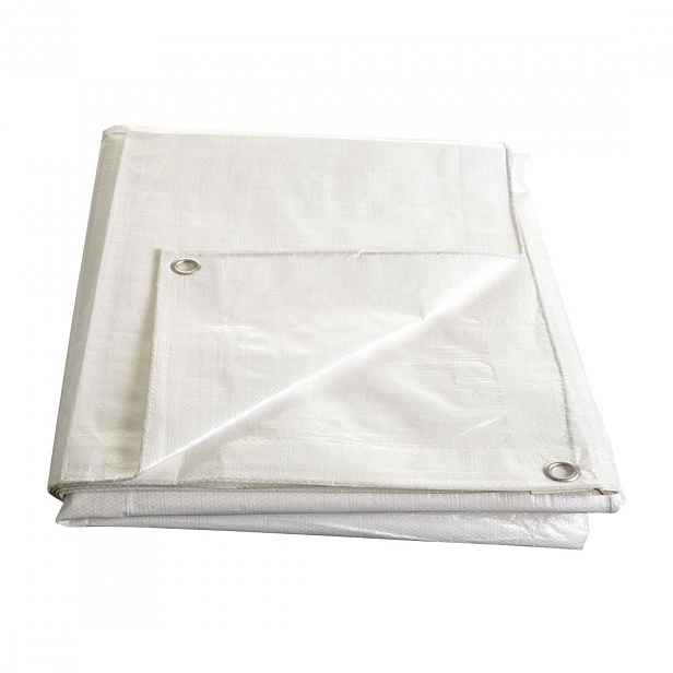 Plachta s oky 3 x 4m TRA/BÍ 140g/m2, kašírovaná MA764053