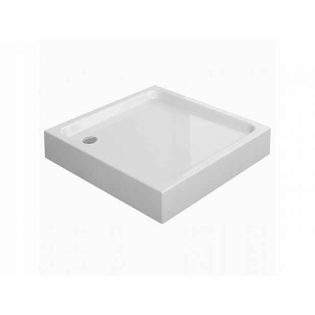 Sprchová vanička Tako 90x16, čtvercová, Built-in-panel Cw (S204-012) /s