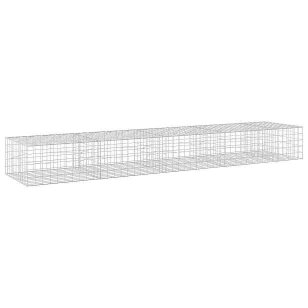 vidaXL Gabion s drátem 5 mm a síťkou 10x10 cm 450x100x50 cm