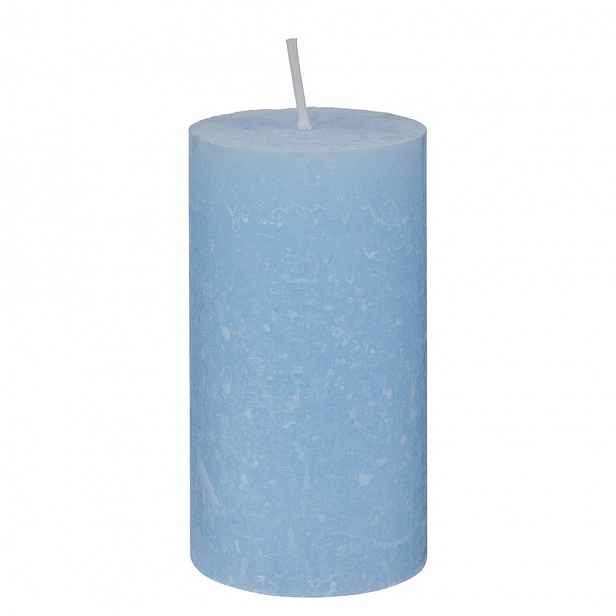 Butlers RUSTIC Svíčka 13 cm - sv. modrá