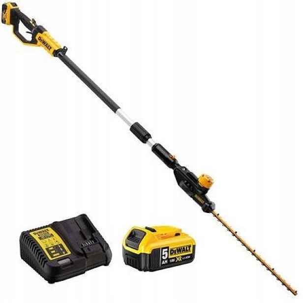 Nůžky Na Živý Plot S Výložníkem 55 CM 5 Ah DeWALT DCMPH566P1