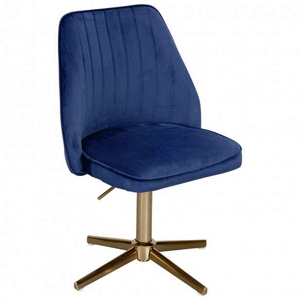 Otočná Židle Modrá