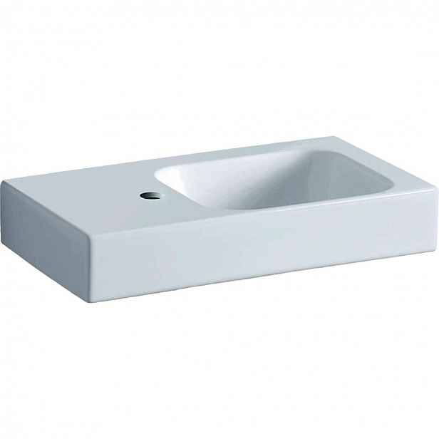 Geberit iCon xs - Umyvadlo, 53x31 cm, s KeraTect, bílá 124153600