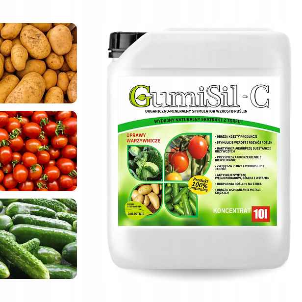 Hnojivo pro Zeleniny a okopaniny – Eko biostimulátor GumiSil-C 10L