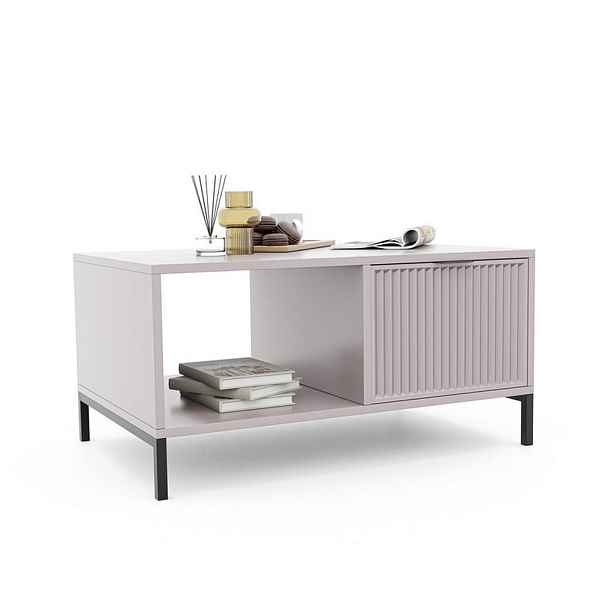 Idohome KONFERENČNÍ STOLEK WAVE 90/58/45 cm, obdélníkový, kašmírový