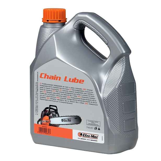 Olej na řetěz Oleo-Mac Chain Lube 5 litrů biologicky rozložitelný