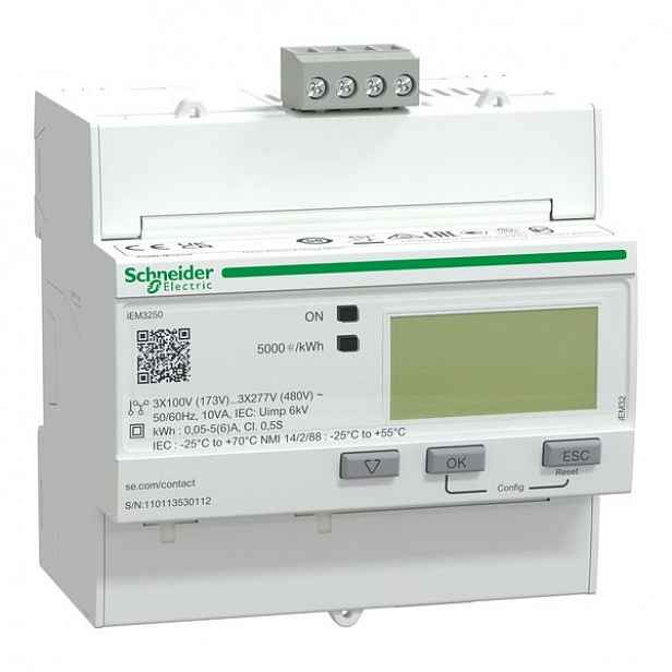 Schneider Electric elektroměr iEM3250 Modbus A9MEM3250