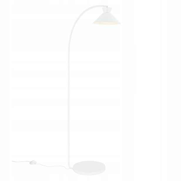 Stojací podlahová lampa Moderní bílá Dial E27 40W Metal Salon Nordlux