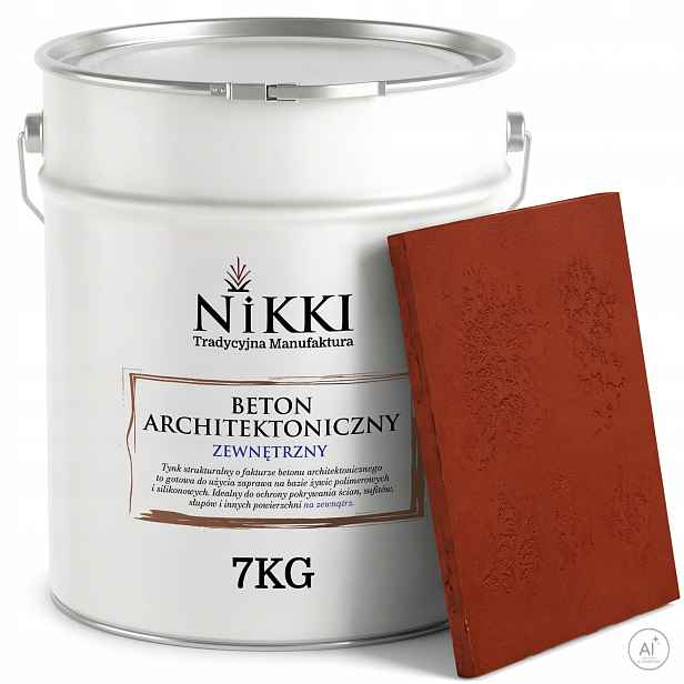 Vnější fasádní architektonický beton 5 m2 7 kg Cihlový F325