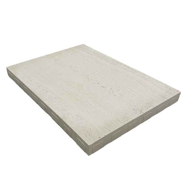 Dlažba betonová PRESBETON VERTO 1 reliéfní slonovinová 450×900×45 mm