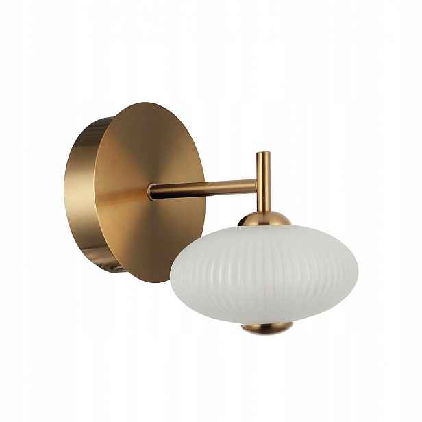 Nico WL-8545-1-BK-GD Stylová nástěnná lampa