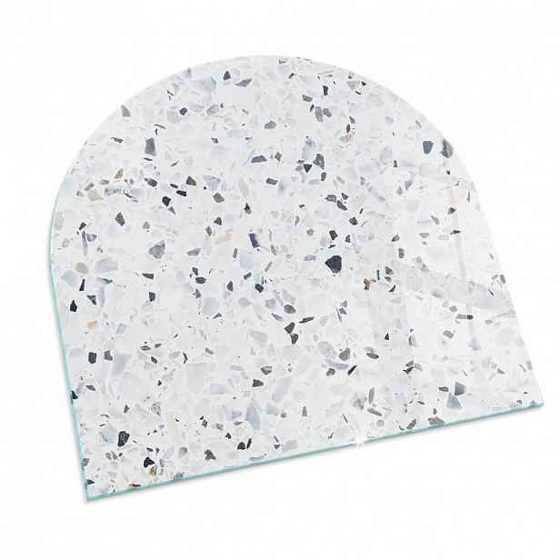TULUP PODLOŽKA POD KRB 100x100 cm - Kamenný vzor s částicemi