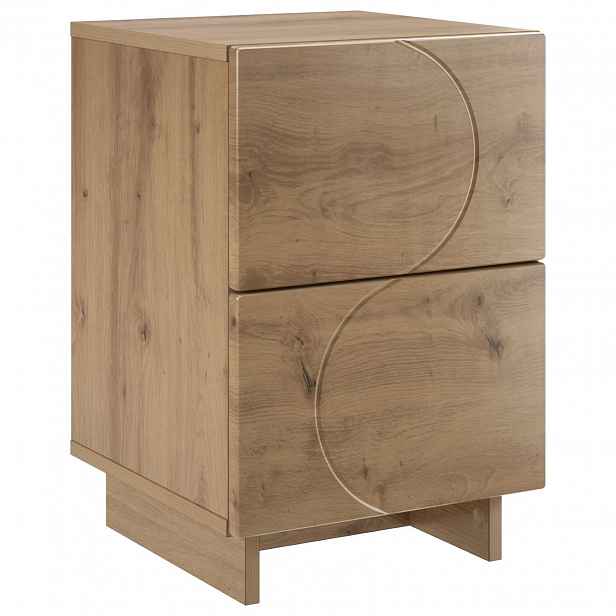 vidaXL Noční skříňka Dub artisan 33,5 x 34,5 x 50 cm Kompozitní dřevo
