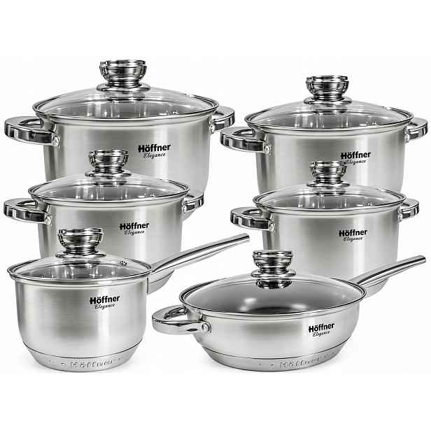 Sada Hrnců 12 El Hoffner Elegance Sada Hrnců Premium