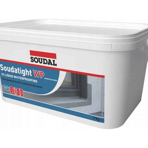 Soudal Tekutá Membrána Soudatight Wp 5 Kg Hydroizolace Epdm
