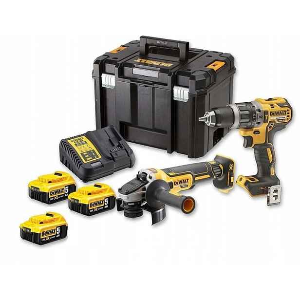 DeWALT DCK2080P3T sada DCD796 DCG405 3x5Ah