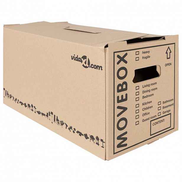 vidaXL Stěhovací krabice 20 ks Přírodní 59 x 31,5 x 31,5 cm Lepenka