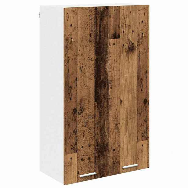 vidaXL Závěsná skříňka Staré dřevo 60 x 31 x 100 cm Kompozitní dřevo