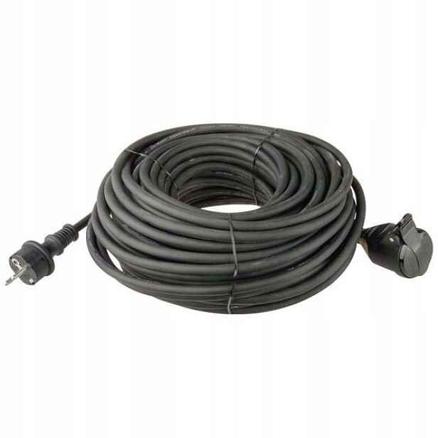 Emos kabel 230V prodlužovací 30m/1Z guma 3*1,5mm IP44 P01730