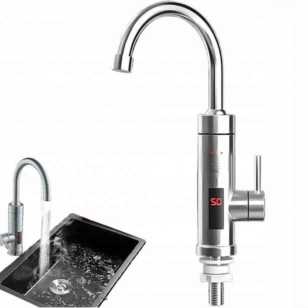 Průtokový Ohřívač Vody 3000 W Elektrický Kuchyňský Kohoutek 220 V