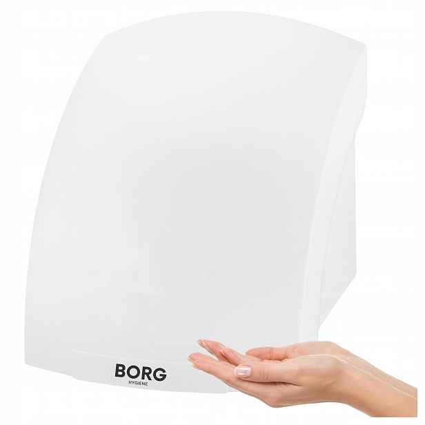 Sušička rukou Automatická bezdotyková 2000W Elektrická Bílá Tichá Borg