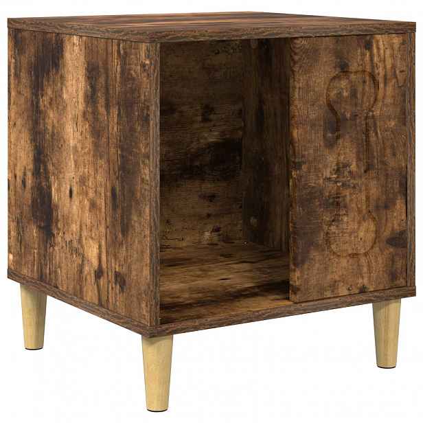 vidaXL Psí dům Kouřový dub 44 x 42 x 49 cm Kompozitní dřevo